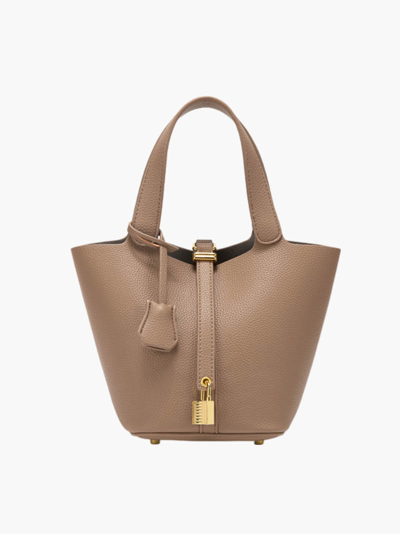 Amara | Luksus Læder Bucket Bag Damer