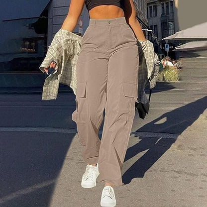 Talia | High-Waist Cargobukser
