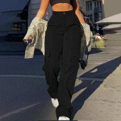 Talia | High-Waist Cargobukser