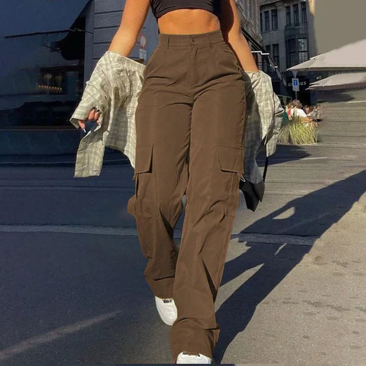 Talia | High-Waist Cargobukser