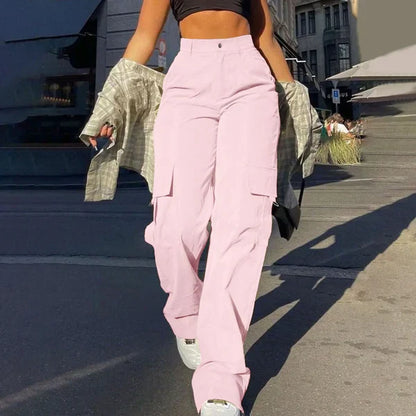 Talia | High-Waist Cargobukser