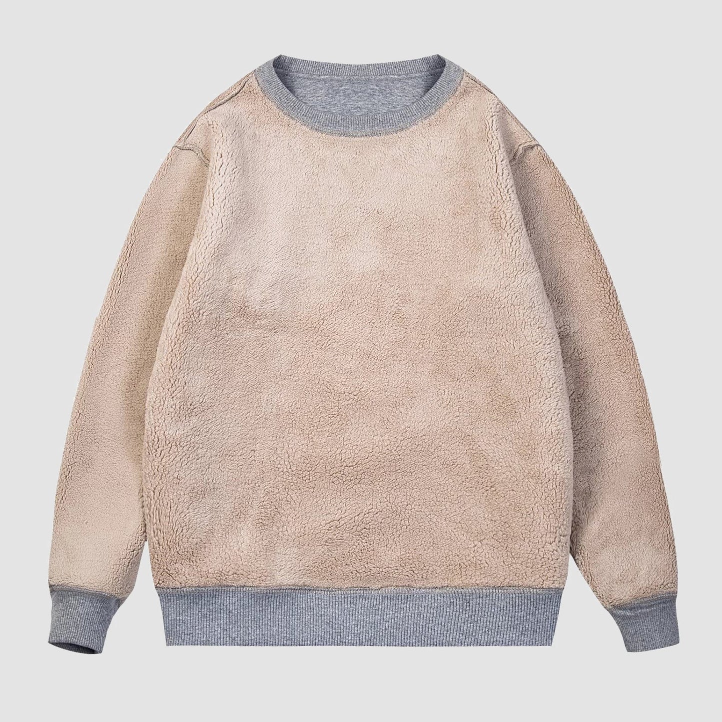 Mathias™ | Ensfarvet Herresweater med Blød Indvendig Foring