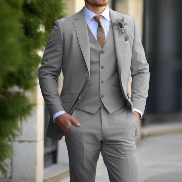Valentin | 3-Dele Slim Fit Jakkesæt Herrer