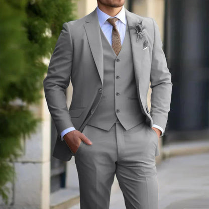 Valentin | 3-Dele Slim Fit Jakkesæt Herrer
