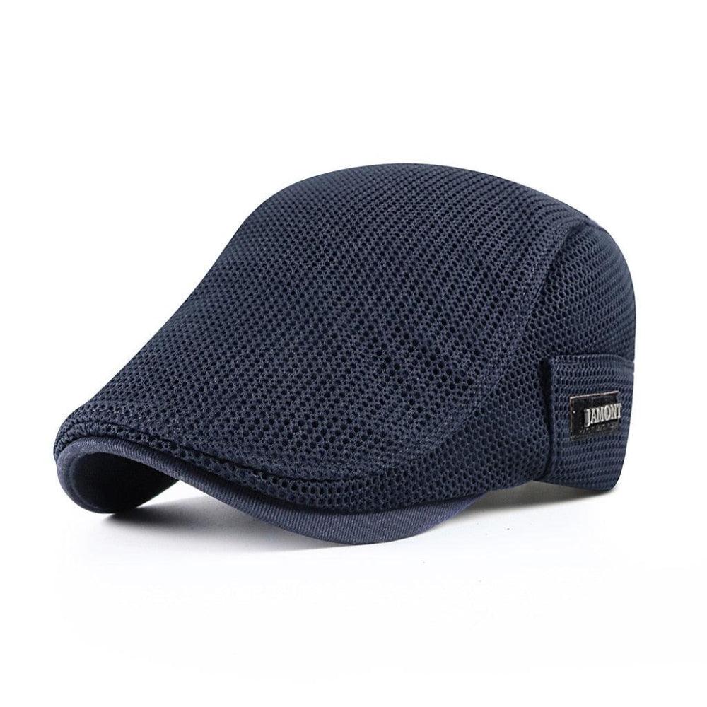 Maurice | Åndbar Flatcap til Herrer | Let Mesh Sommerkasket i Klassisk Stil