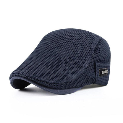 Maurice | Åndbar Flatcap til Herrer | Let Mesh Sommerkasket i Klassisk Stil