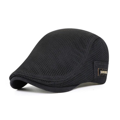 Maurice | Åndbar Flatcap til Herrer | Let Mesh Sommerkasket i Klassisk Stil