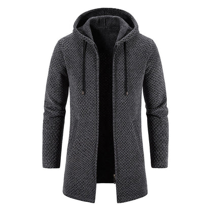 Elric | Strikket Lang Hoodie-Jakke