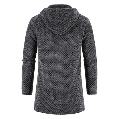 Elric | Strikket Lang Hoodie-Jakke