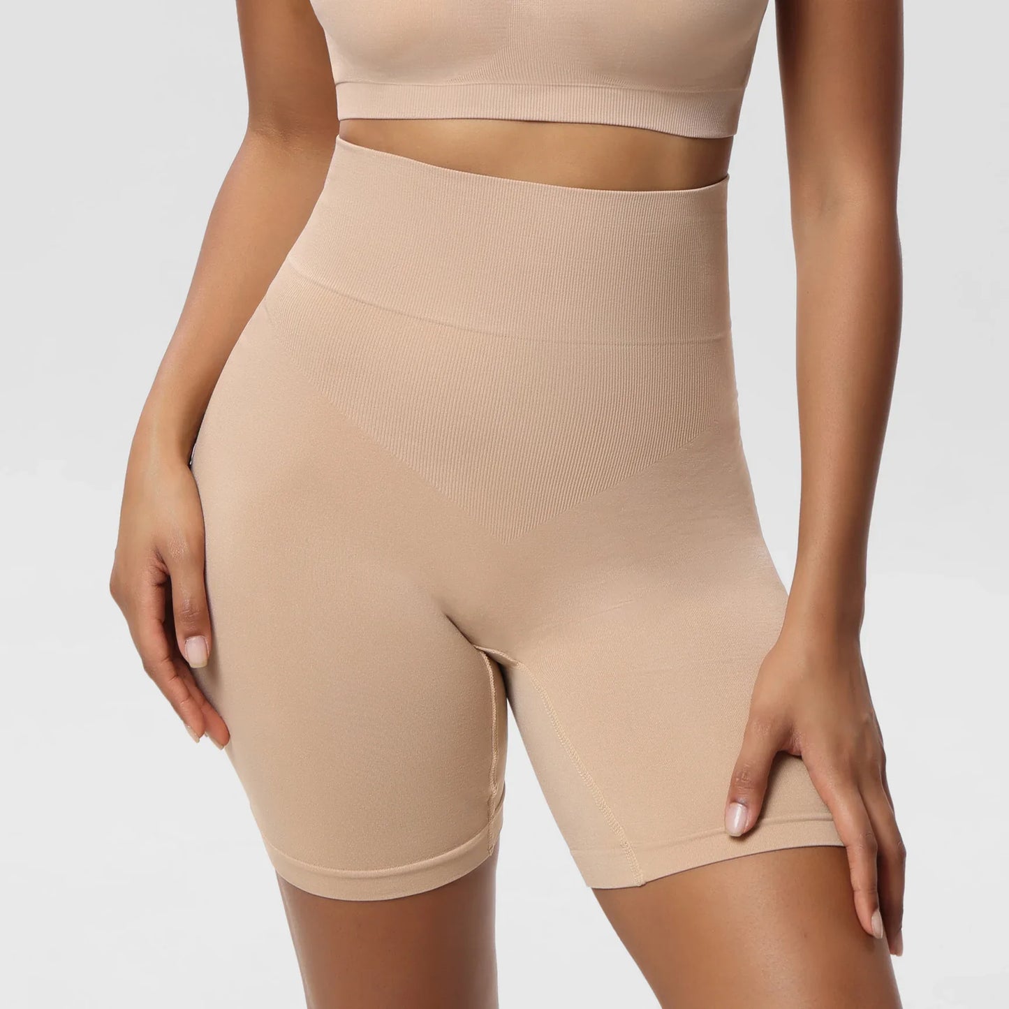 Livia™ | Damer High-Waist Formende Shorts for en Glat og Flatterende Silhuet