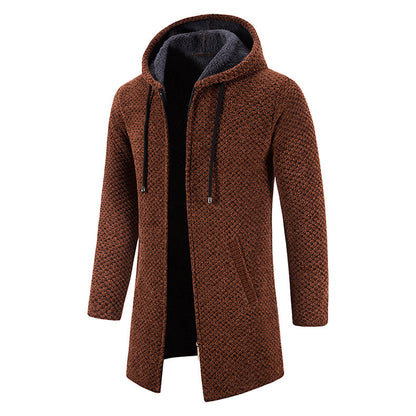 Elric | Strikket Lang Hoodie-Jakke