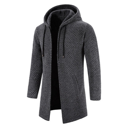 Elric | Strikket Lang Hoodie-Jakke