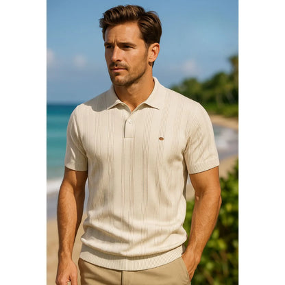 Alessio | Strikket Polo Herrer