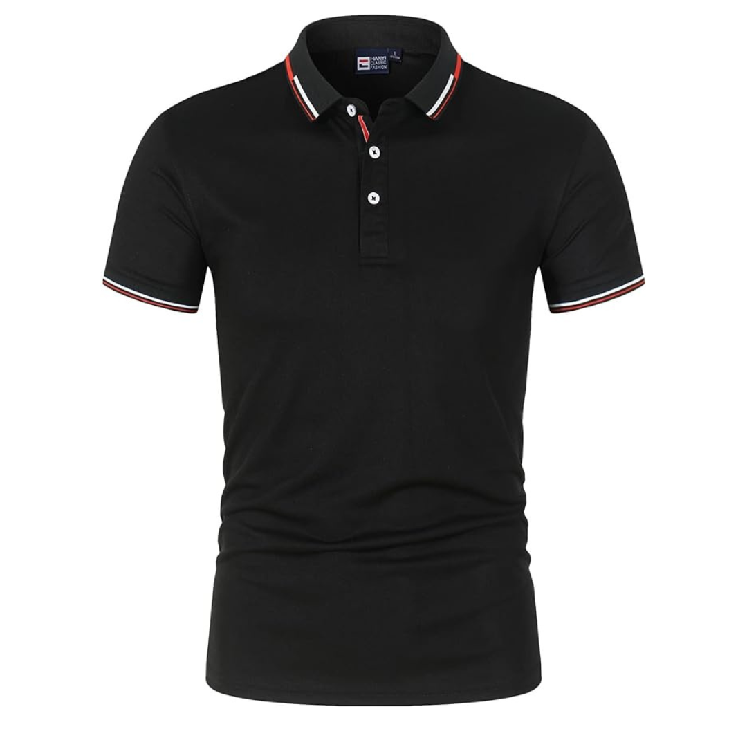 Dario | Polo med Kontrasterende Kanter Herre