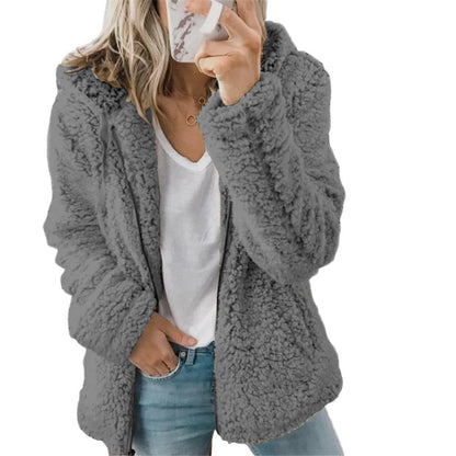 Alessia | Teddy Fleece Jakke