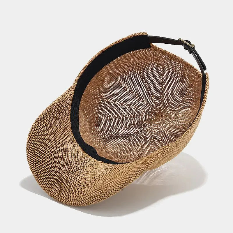Berlin™ | Unisex Åndbar Sommerkasket | Flettet, Letvægt & Stilfuld Strandkasket
