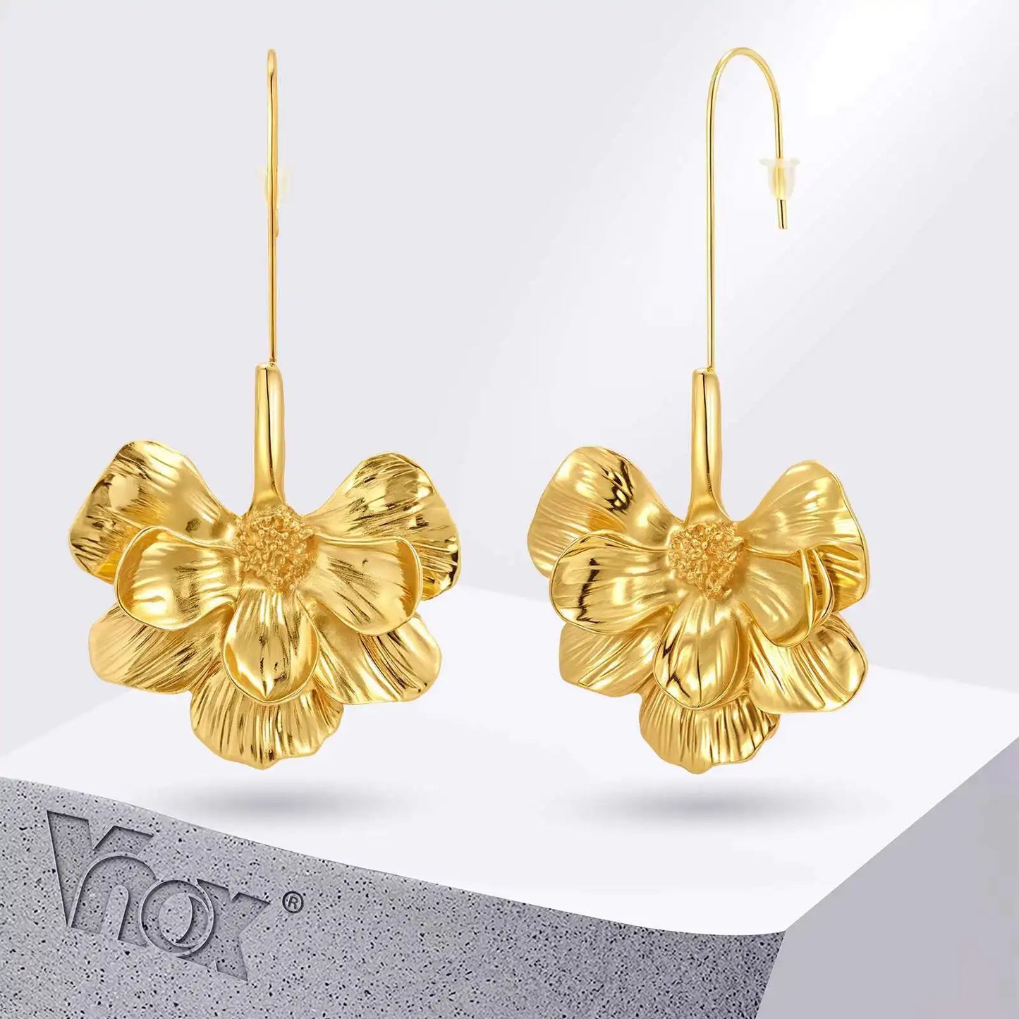 Fiora | Guld Øreringe