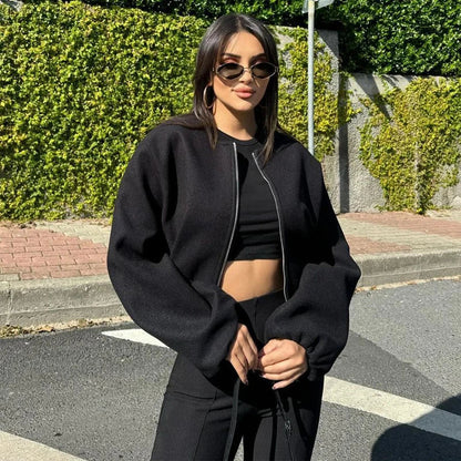 Noira | Cropped Bomberjakke