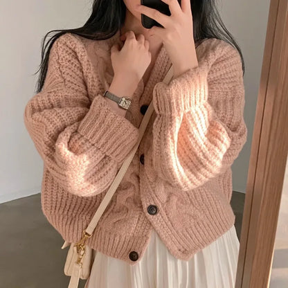 Maelis | Kabelstrikket Cardigan Damer