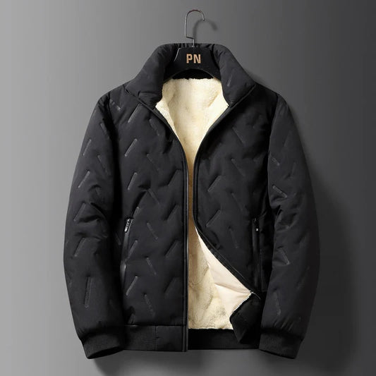 Thorin™ | Foret Herrejakke med Sherpa Fleece | Vatteret og Robust Bombermodel