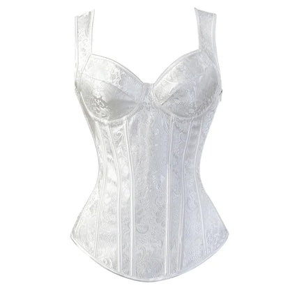 Bellatrix™ | Damer Korselettop med Støttende Bøjler | Justerbar, Formende og Elegant til Festival & Lingeri