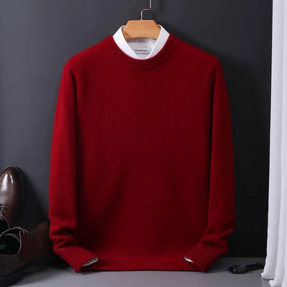 Rafa™ | Luksuriøs Cashmere Pullover til Herrer med Tidløst Design