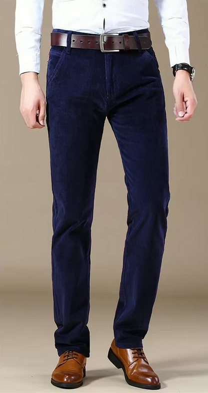 Salvatore™ | Ribbet Fløjlsjeans med Tidløs Stil og Komfortabel Pasform