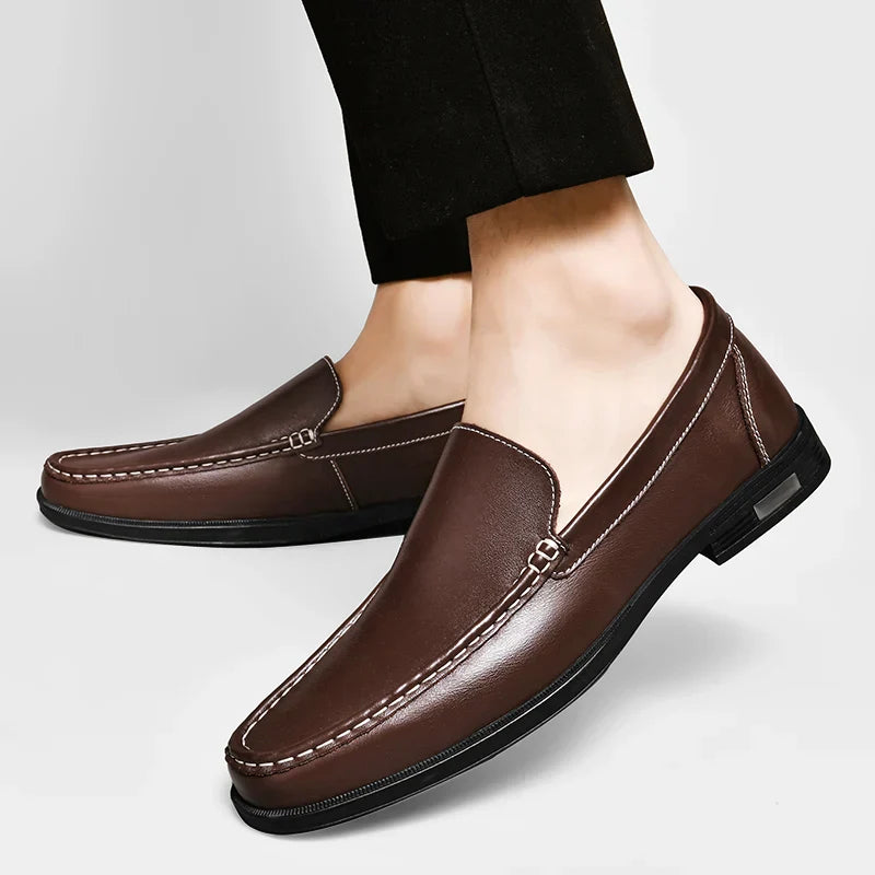 Melbourn™ | Luksuriøse Ægte Lædersko med Slankt Design og Komfortabel Indersål