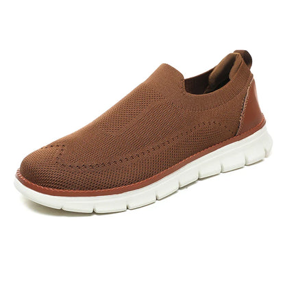 Alec™ | Herre Letvægt Mesh Slip-On Sko uden Snørebånd | Åndbare
