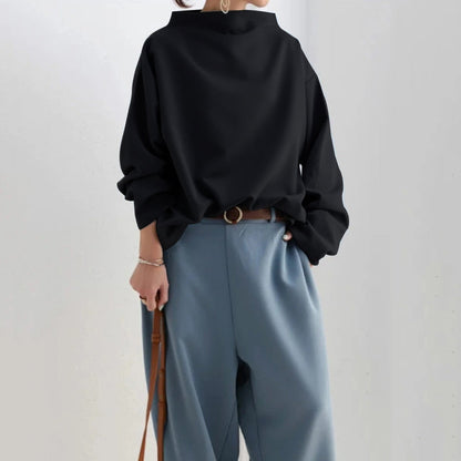 Elayne | Oversize Bådhals Sweater Damer