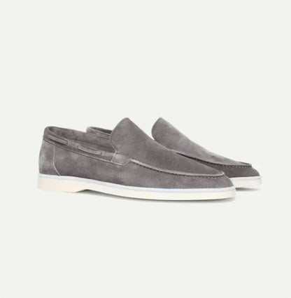 Nero™ | Herre Luksus Ruskinds Loafers med Let Sål | Slip-ons | Mokkasiner