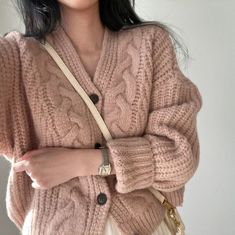 Maelis | Kabelstrikket Cardigan Damer