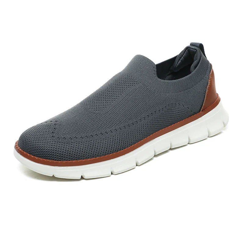 Alec™ | Herre Letvægt Mesh Slip-On Sko uden Snørebånd | Åndbare