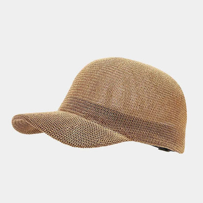 Berlin™ | Unisex Åndbar Sommerkasket | Flettet, Letvægt & Stilfuld Strandkasket