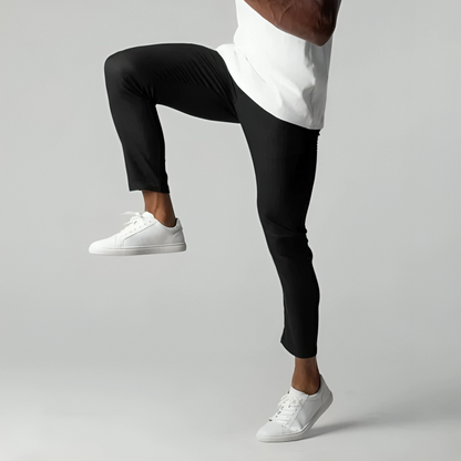 Fabian™ | Herrer Elegant Stretch Chino med Slank Pasform og Komfortabel Linning