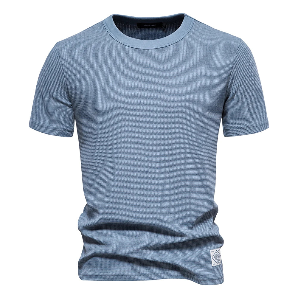 Elian | T-shirt med Vaffelstruktur Herre