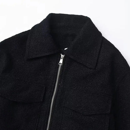 Elinor™ | Oversized Uldmix Jakke med Luksuriøs Pasform og Vintervarme