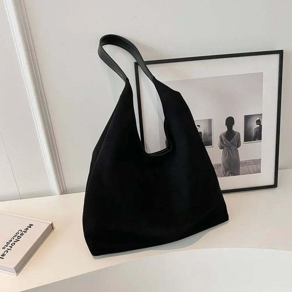 Venice™ | Damer Rummelig og Eksklusiv Ruskinds Tote Bag | Skuldertaske