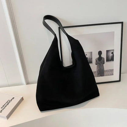 Venice™ | Damer Rummelig og Eksklusiv Ruskinds Tote Bag | Skuldertaske