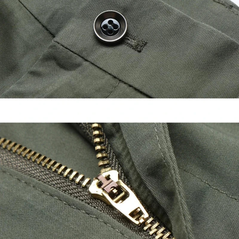 Kanza™ | Herrer Elastiske Chinos med Firevejs Stræk og Slank Pasform | Stretch Bukser