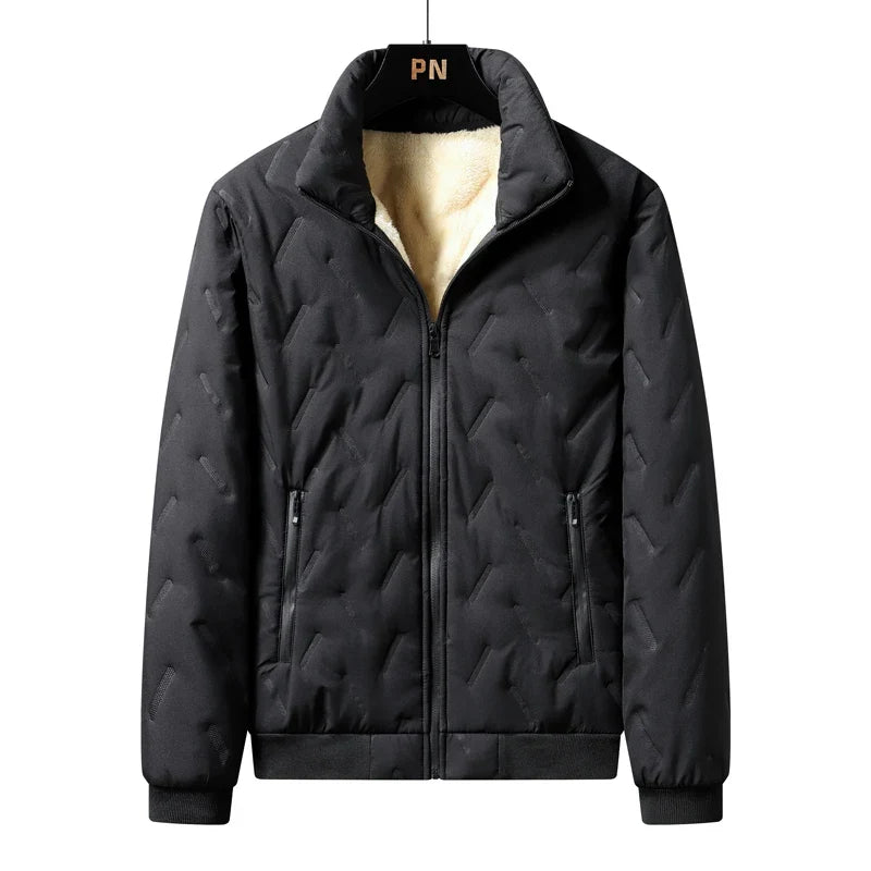 Thorin™ | Foret Herrejakke med Sherpa Fleece | Vatteret og Robust Bombermodel