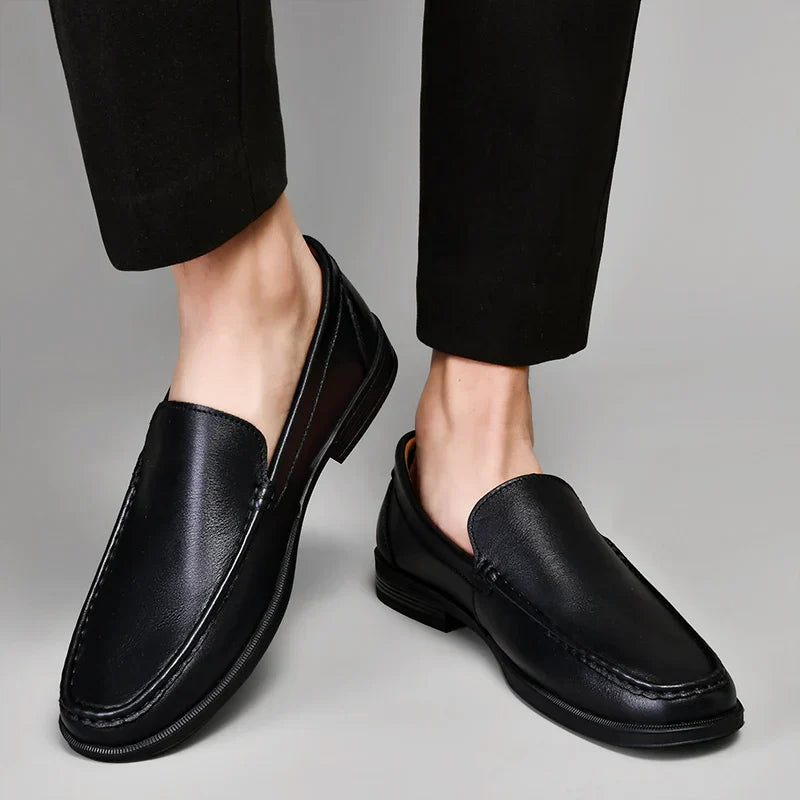 Melbourn™ | Luksuriøse Ægte Lædersko med Slankt Design og Komfortabel Indersål