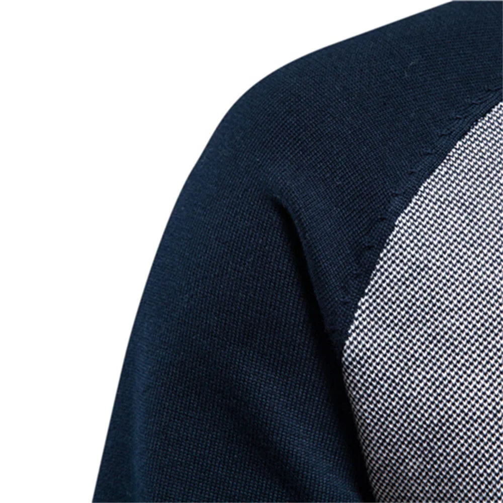 Rico | Retro Sporty Zip Cardigan Herre