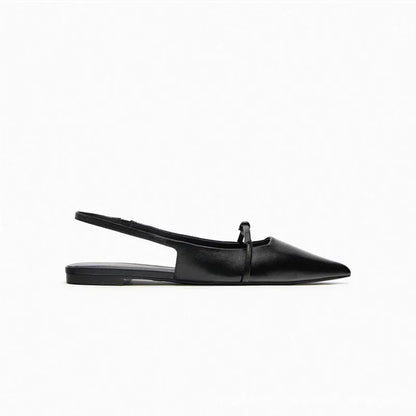 Elia | Minimalistiske Slingback Flats Damer