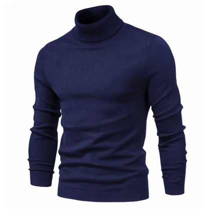Dante™ | Luksuriøs Herre Rullekrave i Cashmere-blanding for Komfort og Stil