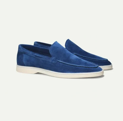Nero™ | Herre Luksus Ruskinds Loafers med Let Sål | Slip-ons | Mokkasiner