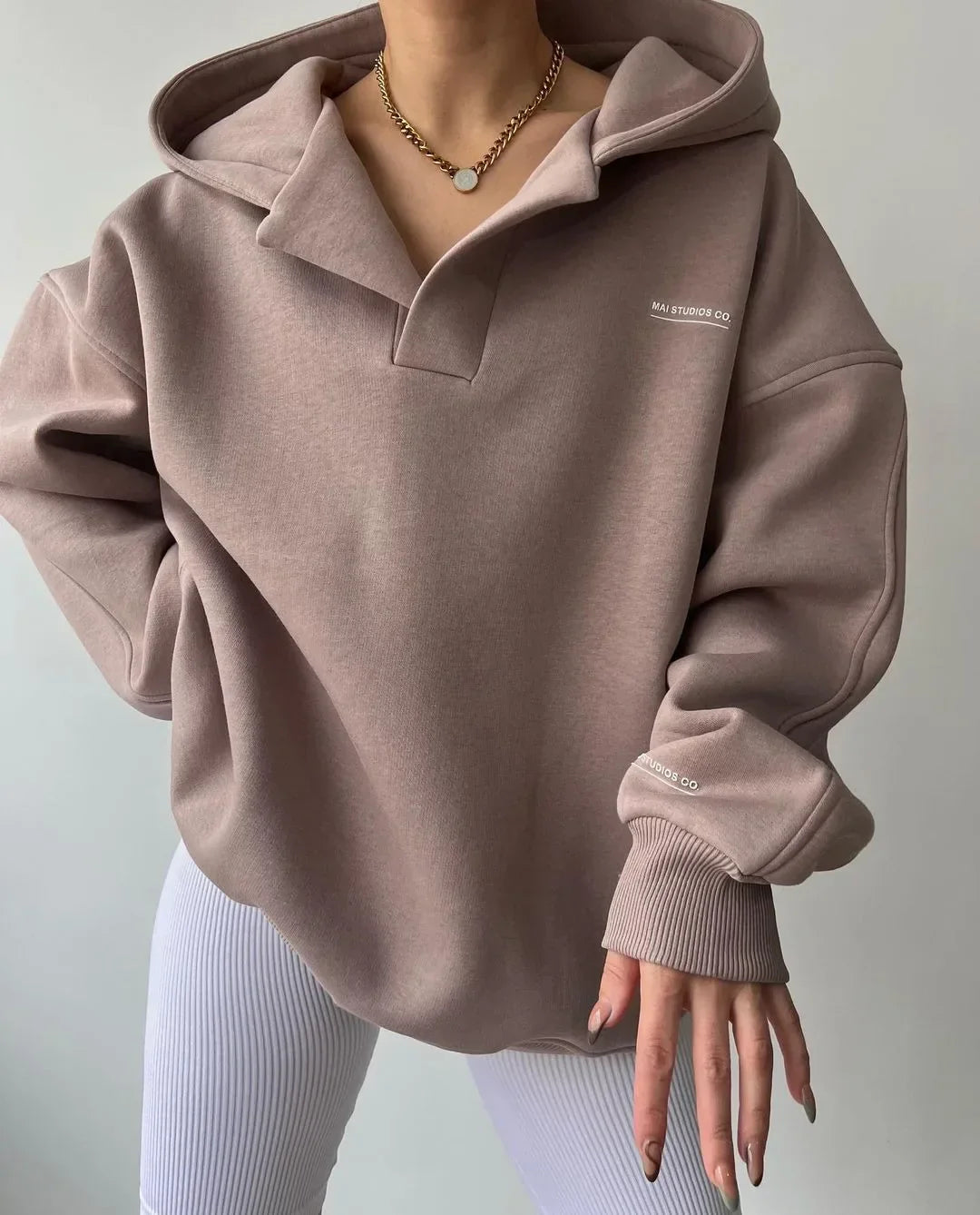 Mai™ | Luksuriøs Elegant Komfortabel Damer Hoodie Oversized