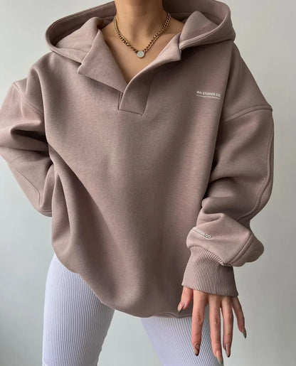 Mai™ | Luksuriøs Elegant Komfortabel Damer Hoodie Oversized