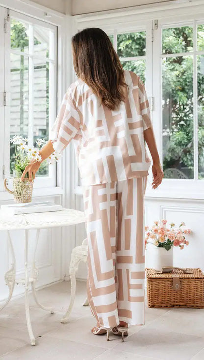 Elodie | Satin Co-Ord Sæt Damer