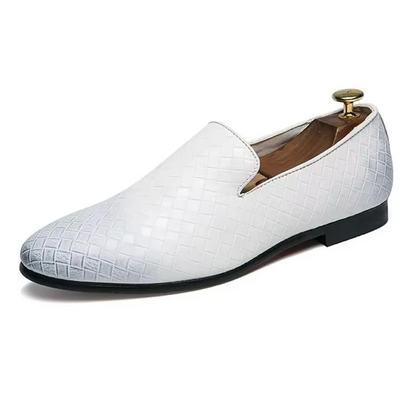 Nino™ | Læder Tassel Loafers til Herrer | Flettede Mokkasiner
